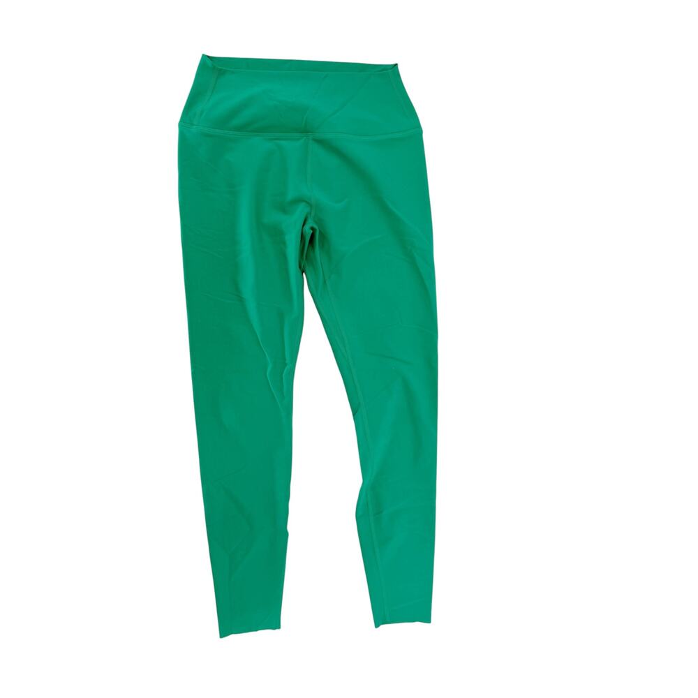 PELOTON Workout Set Size S Green Sports Bra + Leggings Stretch Athletic - Picture 6 of 8